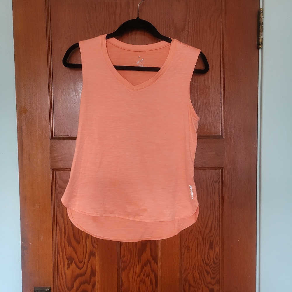 Head orange work out shirt
